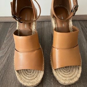 Treasure & Bond Sannibel Platform Wedge Sandal NWT